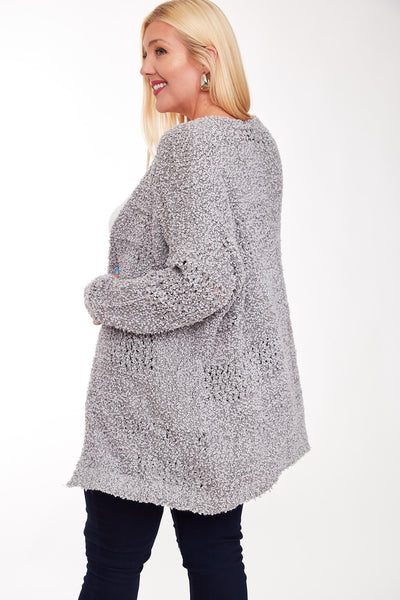 Oversize Knitted Cardigan