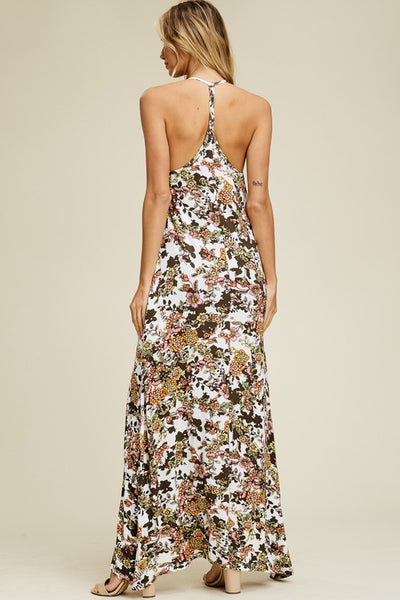 Floral Print Maxi Dress