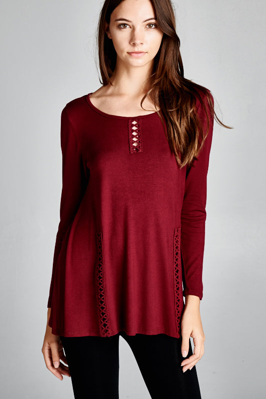 Criss Cross Detail Top