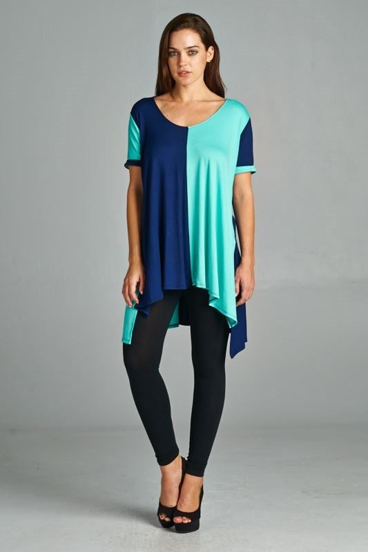 Color Block Tunic