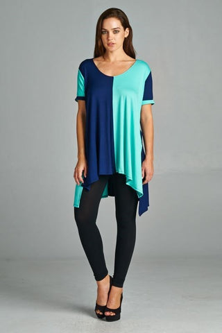Color Block Tunic