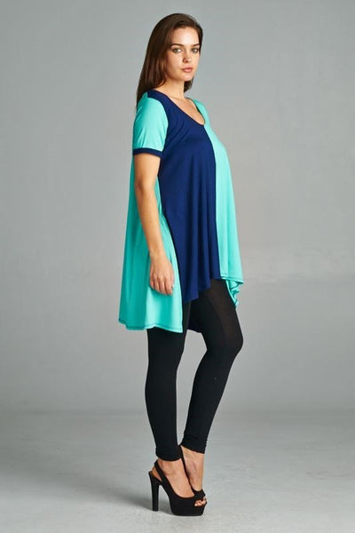 Color Block Tunic