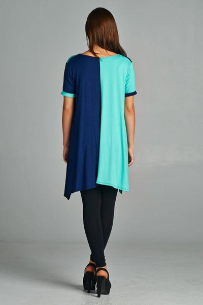 Color Block Tunic