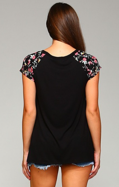 Twist Front Tunic Top